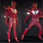 Red Speedster Superhero Costume – Full Body Suit