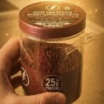 S.T.A.R. Labs Decäf Cherry Compound V Protein Advantage cappuccino mix.