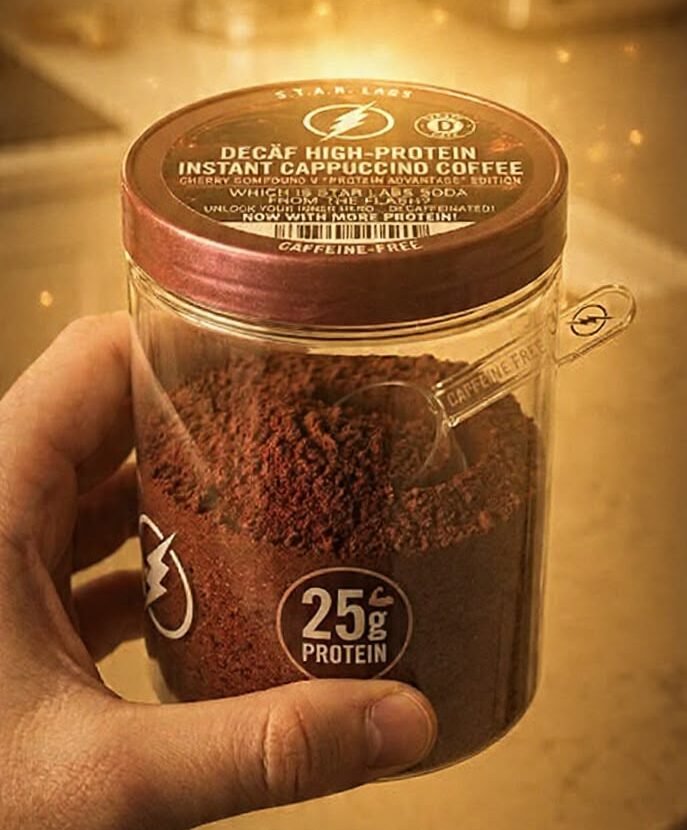WhatsApp Image 2026-08-27 at 4.30.35 AM S.T.A.R. Labs Decäf Cherry Compound V Protein Advantage cappuccino mix. - Image 1